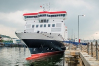 Ben-my-Chree Moored