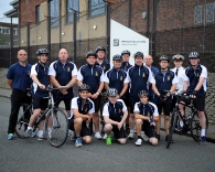 The HMS Vigilant crew set out from their base