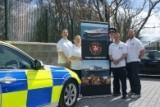 Isle of Man Constabulary team members (from left) Quentin De Backer, Kelly Wilkinson, David Baker, Carl Woods and Graham Corran