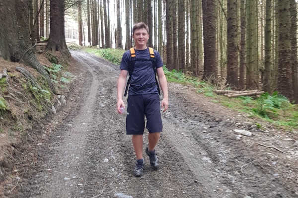 14-year-old Jake Hodgson is walking almost 200 miles in aid of Rebecca House this July