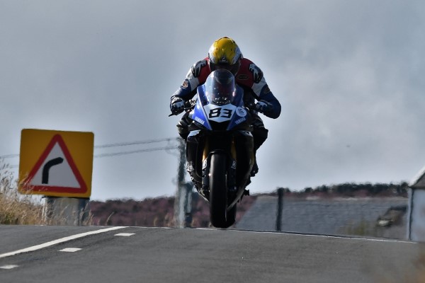 Talan during Parade Lap photo credit to Graham Picksley