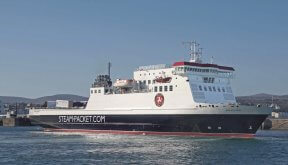 Ben-my-Chree in Douglas Harbour